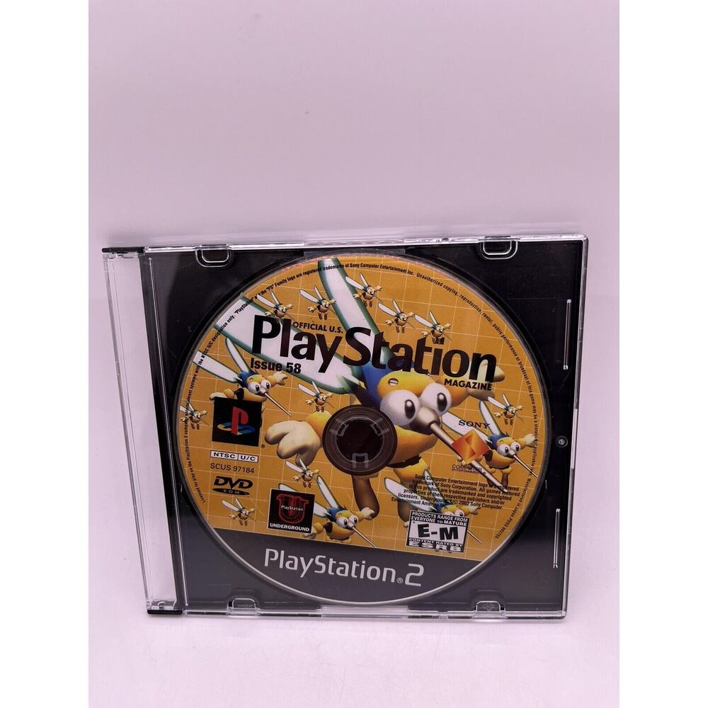 PS2 PlayStation 2 Magazine Issue #58 TESTED